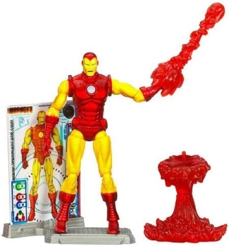 Iron Man 2 Action Figure 3.75 inch Comic Series # 26: "Blast-Off Iron Man" von Hasbro